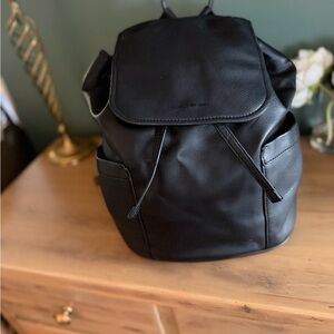 Leather | Suede Lining | Elizabeth & James Backpack Purse | Adjustable Straps